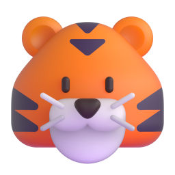 Tiger 3D Animal