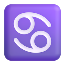 Cancer 3D Zodiac