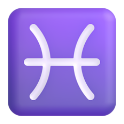 Pisces 3D Zodiac