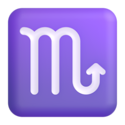 Scorpio 3D Zodiac